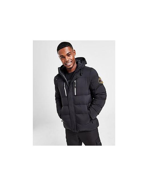 Zavetti Canada Black Atlin Puffer Jacket for men