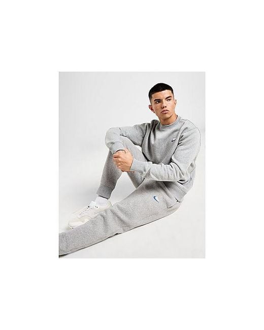 Nike grey foundation joggers sale