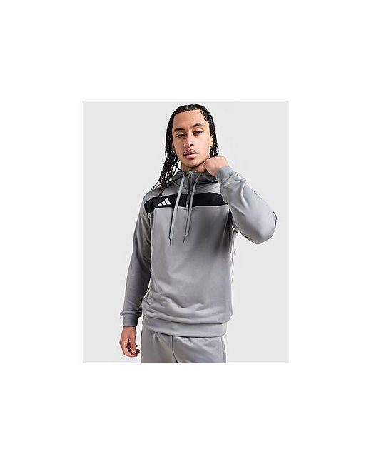 Adidas Black Tiro 25 1/4 Zip Hoodie for men