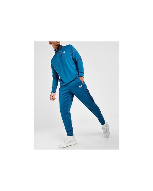 Under Armour Ua Armour Fleece Grid Track Pants in Blue for Men Lyst UK