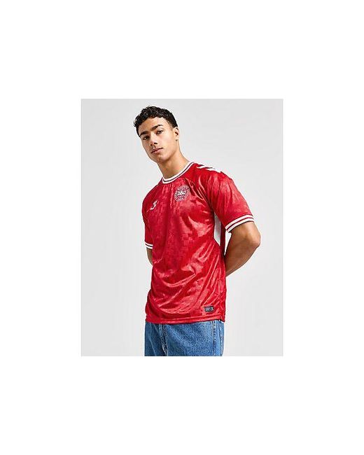 Hummel Red Denmark 2024/25 Home Shirt for men