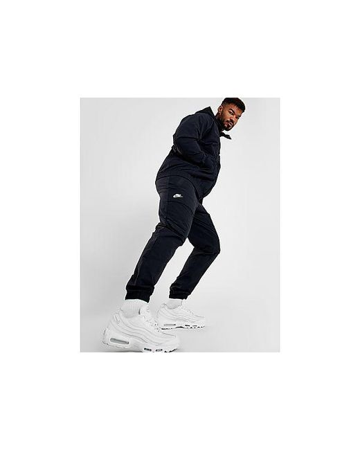 Nike Black Air Max Woven Cargo Track Pants for men
