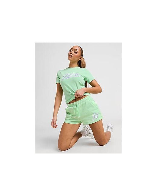 Juicy Couture Black Script Boucle Logo T-shirt