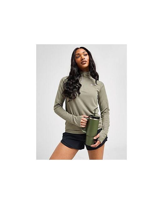 Nike Black Running Pacer 1/4 Zip Top