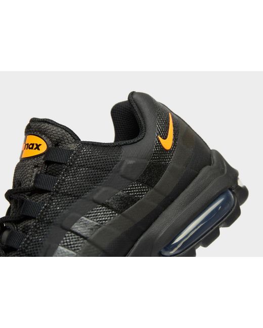 nike air max 95 ultra se black and orange