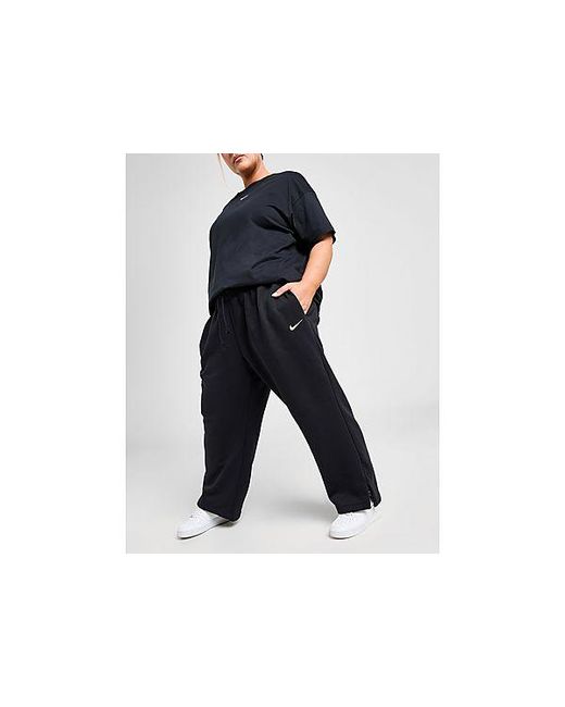 Nike Black Plus Size Phoenix Wide Leg Joggers