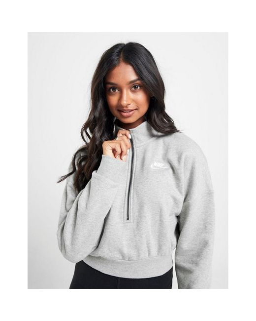 nike crop sweater