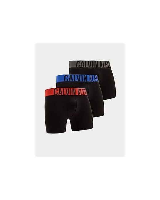Calvin Klein Black 3-pack Boxers for men