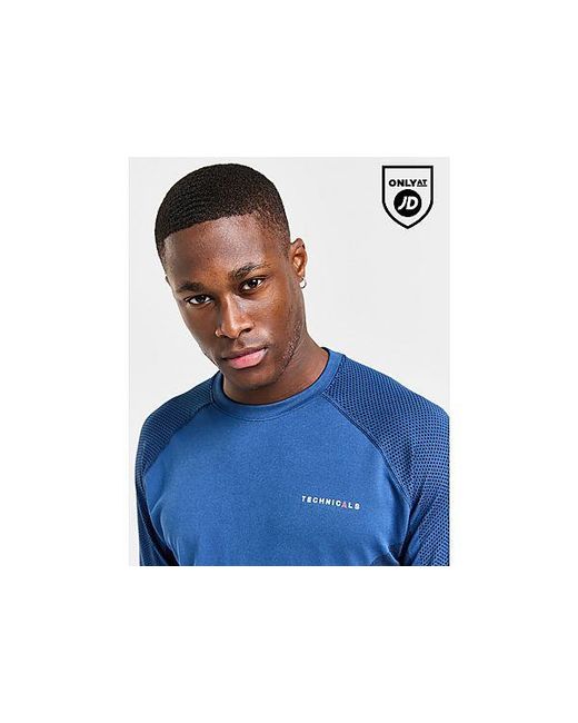 Maglia Chevron di TECHNICALS in Blue da Uomo