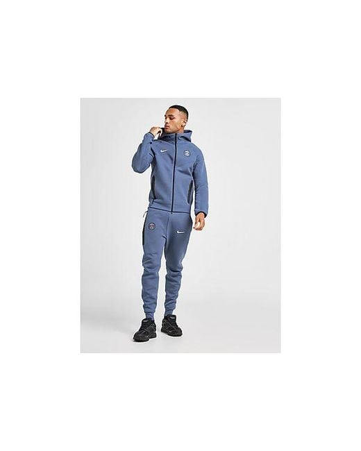 Pantalon De Jogging Paris Saint-Germain Tech Fleece Nike pour homme en coloris Black