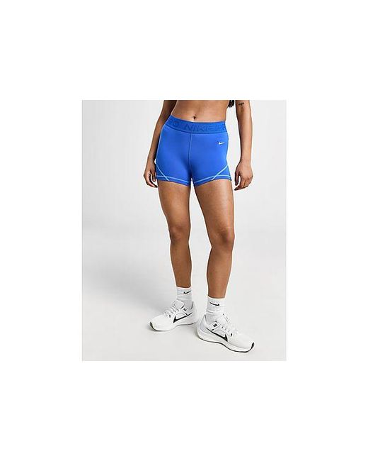 Nike Blue Training Pro 3" Dri-fit Shorts