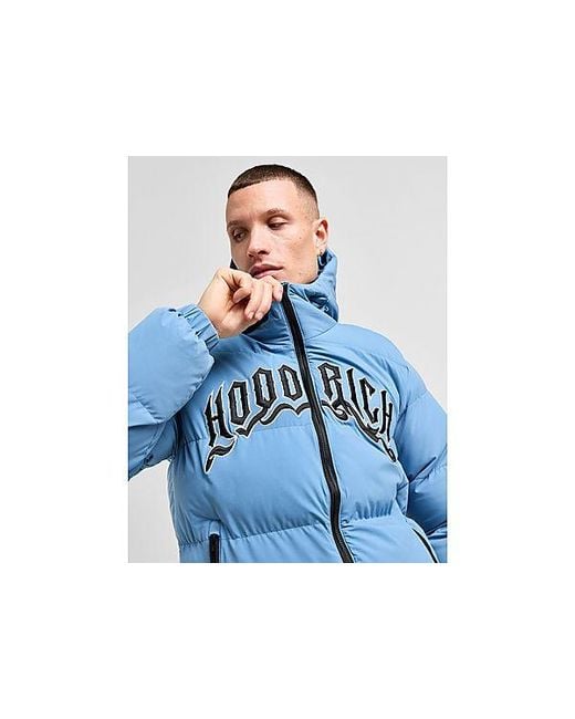 Hoodrich Blue Ritual Jacket for men