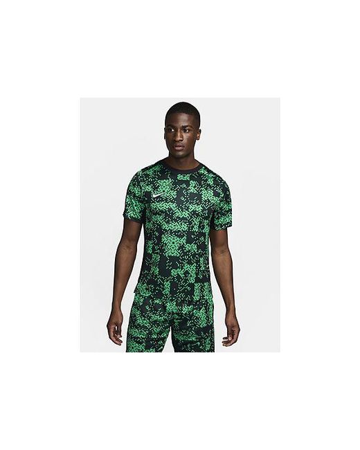 Nike Green Academy All Over Print T-shirt for men