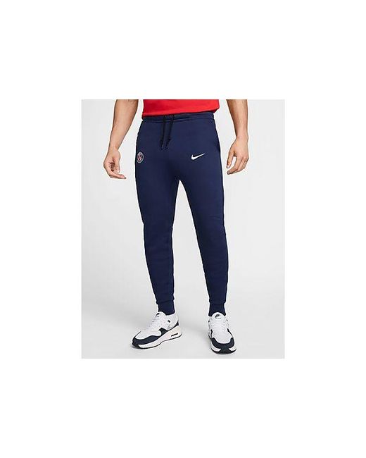 Nike Blue Paris Saint Germain Tech Fleece Joggers for men