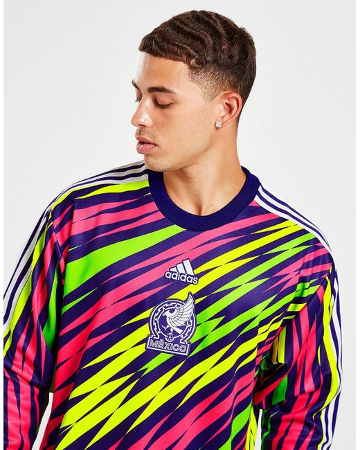 adidas Mexico Goalkeeper Icon Shirt for Men Lyst UK