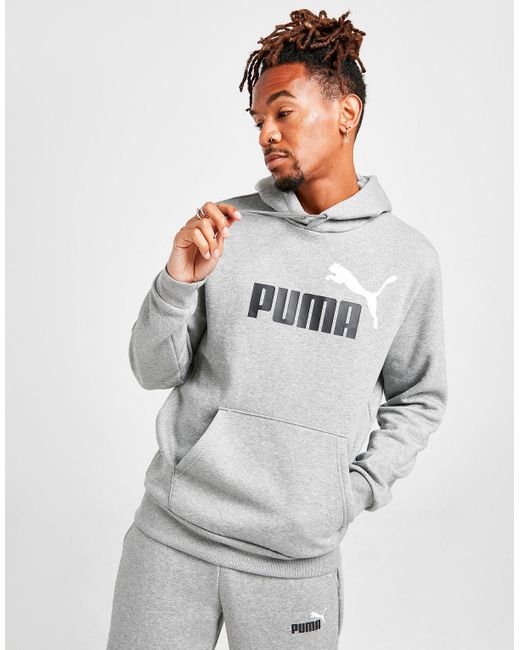 Puma core logo overhead hoodie green Clearance
