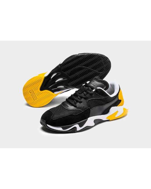 PUMA Leather Storm Origin in Black Lyst PUMA Leather Storm Origin in Black Lyst