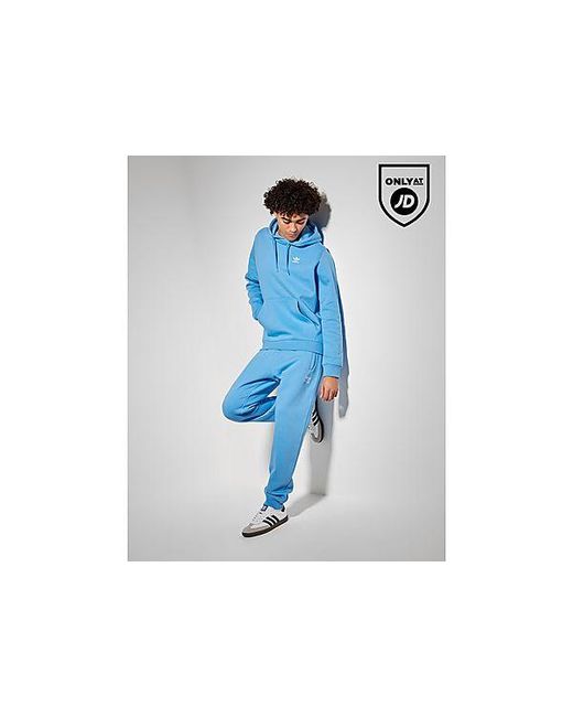Pantaloni della Tuta Trefoil Essential di Adidas Originals in Blue da Uomo