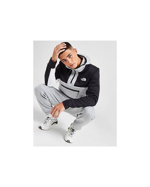 The North Face Black Tek 1/4 Zip Hoodie for men