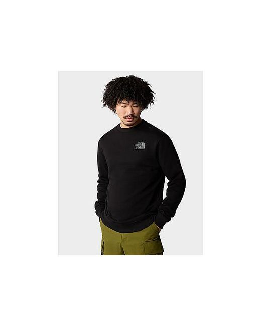 The North Face Black Graphic Crew 3 for men