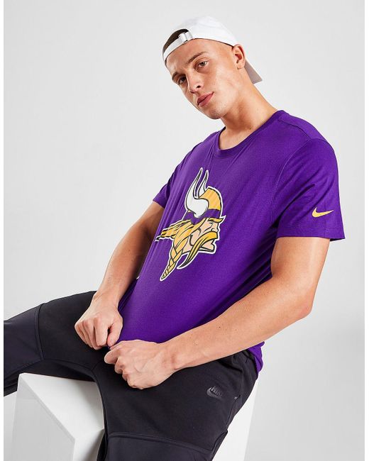 Nike Nfl Minnesota Vikings Logo T-shirt in Purple for Men | Lyst UK