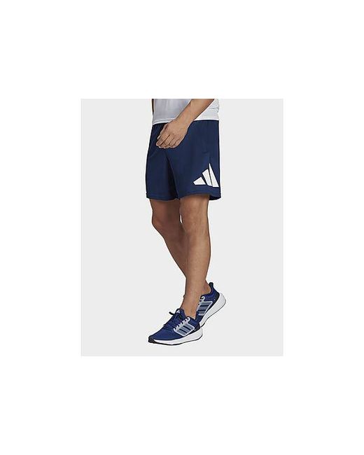 Adidas Black Train Essentials Logo Training Shorts for men