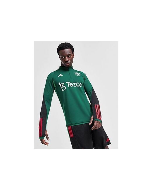 Adidas Green Manchester United Fc Training Top for men