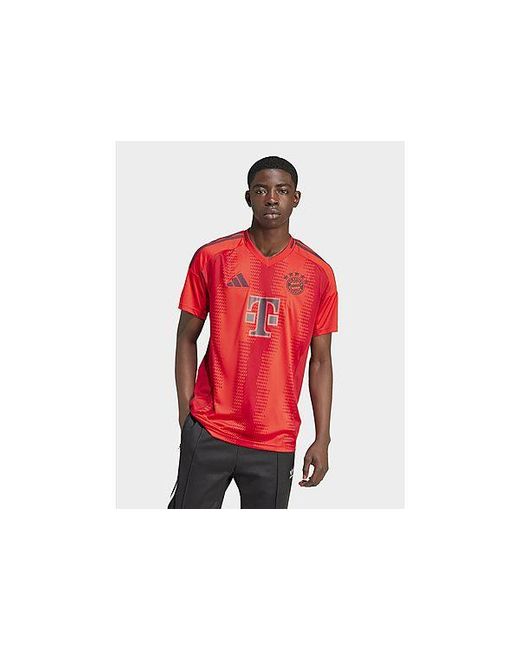 Adidas Red Fc Bayern Munich 2024/25 Home Shirt for men