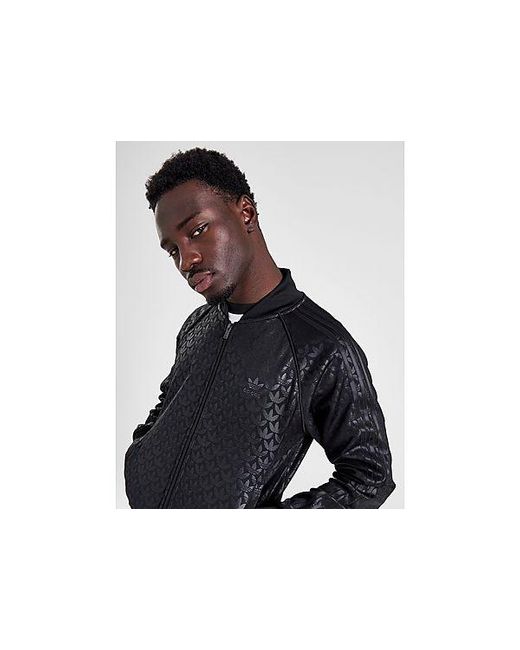 Clothing - Mono Track Top - Black | adidas Oman