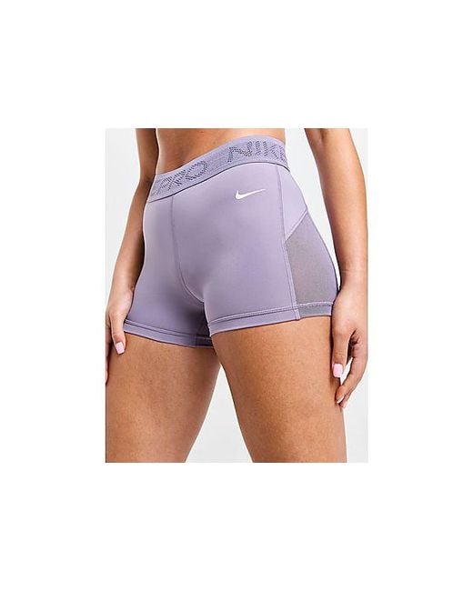 Pantaloncini Allenamento Pro Mesh di Nike in Purple