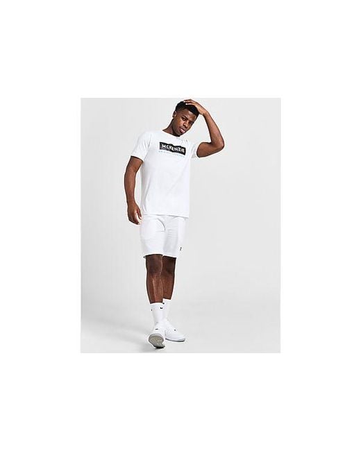 McKenzie Black Carbon T-shirt/shorts Set for men