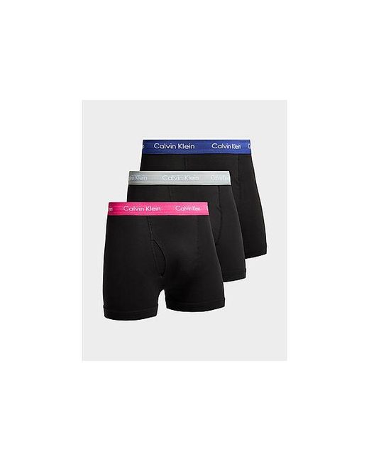 Lot de 3 shorts Calvin Klein pour homme en coloris Black