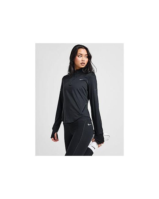 Running Swift UV 1/2 Zip Top Nike en coloris Black