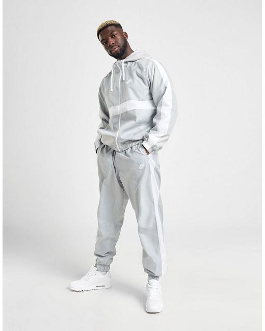 light grey nike tracksuit