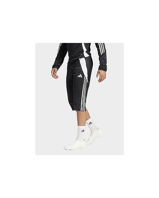 Adidas Black Tiro 24 3/4 Pants for men
