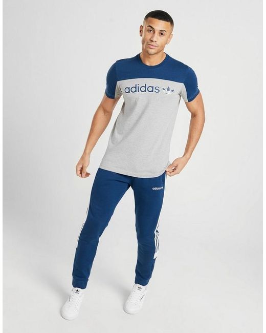 adidas t shirt blue colour