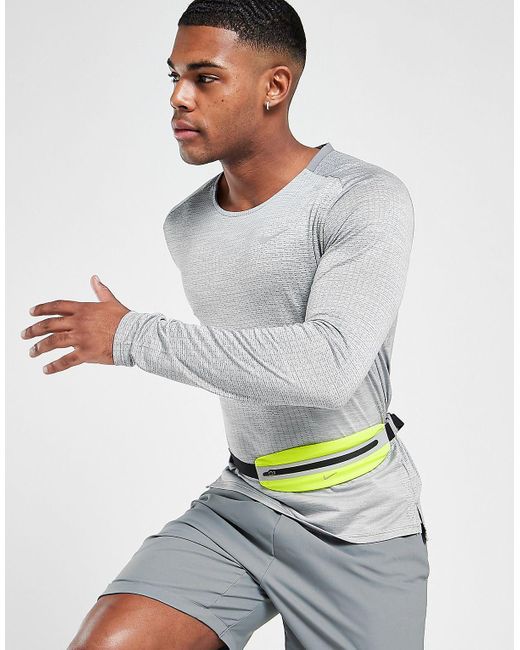 Nike Synthetic Run Slim Waist Pack 2.0 in Yellow for Men Lyst UK