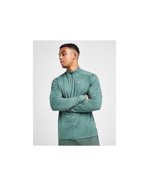 Nike Green Element 1/4 Zip Top for men