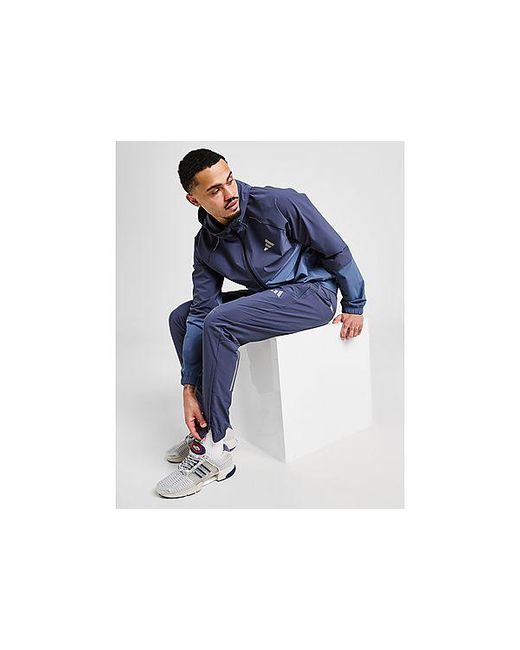 Adidas Black Climacool Woven Track Pants for men