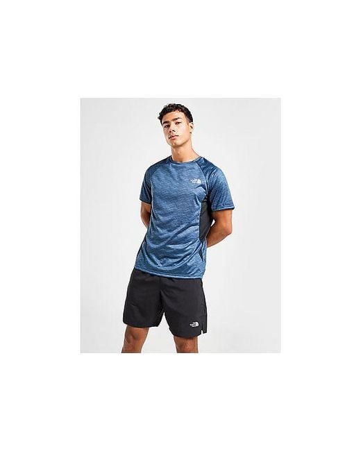 英国限定【THE NORTH FACE】Performance All Over Print T-Shirt Black The North Face Performance All Over Print T-Shirt - JD
