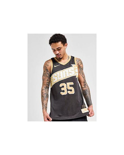 NBA Phoenix Suns Durant #35 Jersey di Nike in Black da Uomo