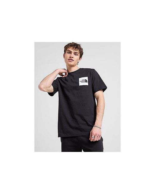 The North Face Black Fine Box T-shirt for men