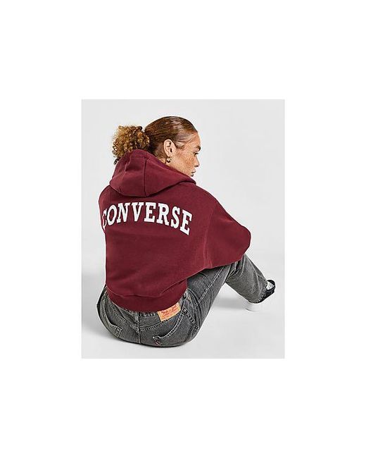 Converse Red Retro Chuck Taylor Full Zip Hoodie