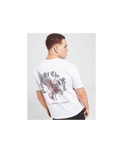 Hoodrich Black Pegasus T-shirt for men