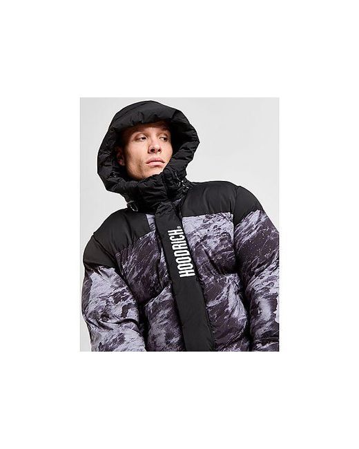 Hoodrich Black Abstract Jacket for men