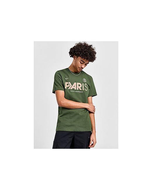 Nike Black Paris Saint Germain Mercurial T-shirt for men