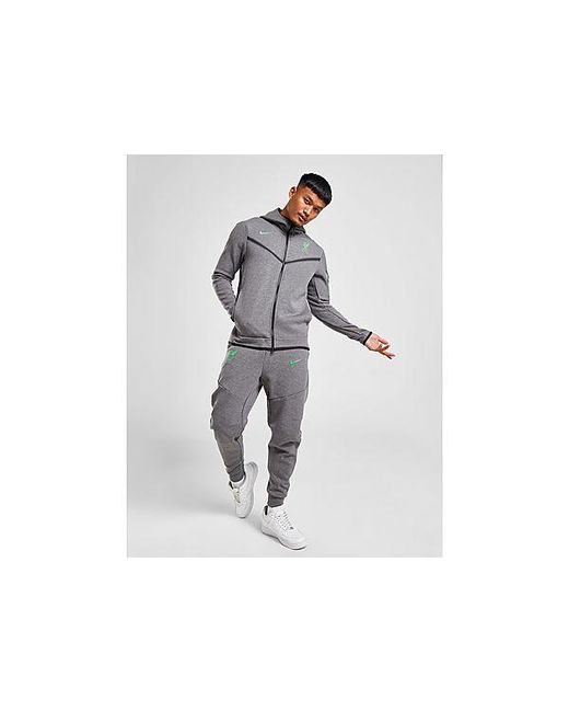 Nike Liverpool Fc Tech Fleece Joggers in Black for Men | Lyst UK