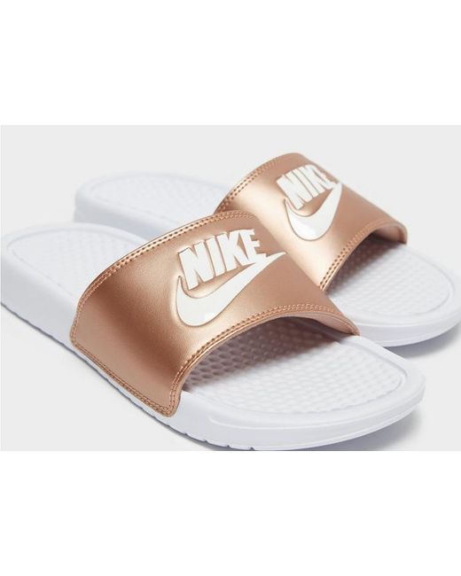 nike benassi bronze