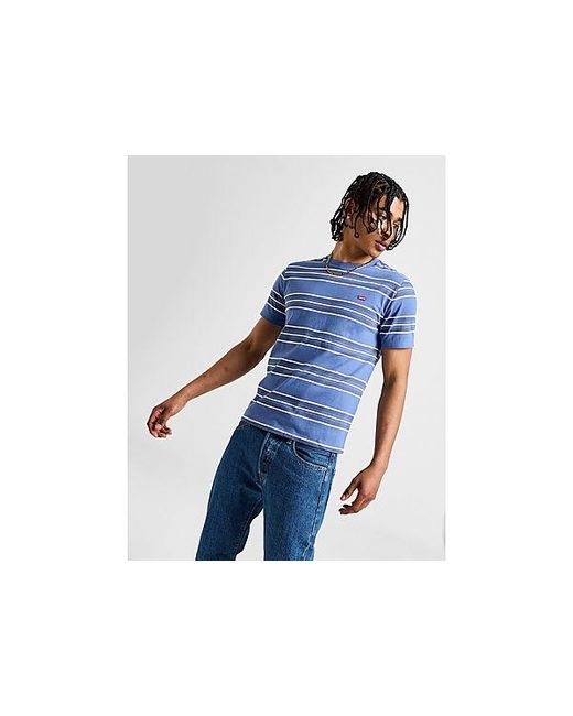 Levi's Blue Levi's Stripe Baby Tab T-shirt for men