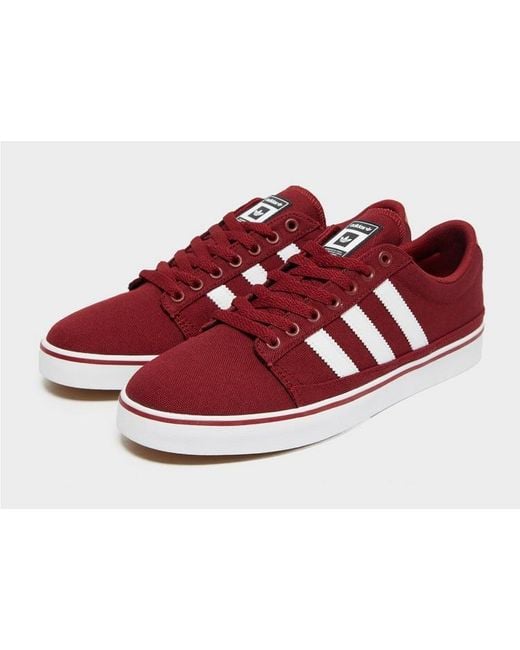 adidas rayado burgundy